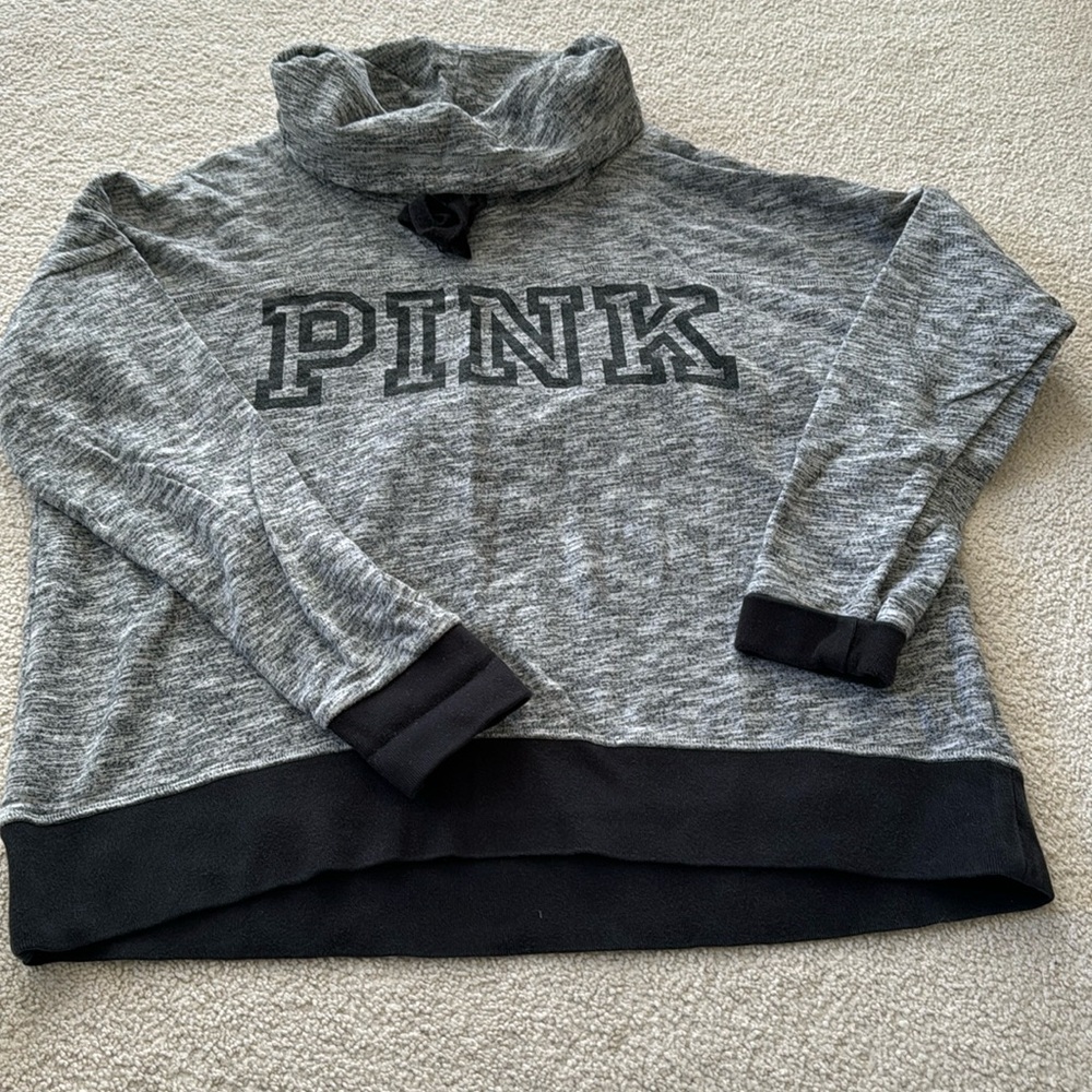 Pink sweater shirt
